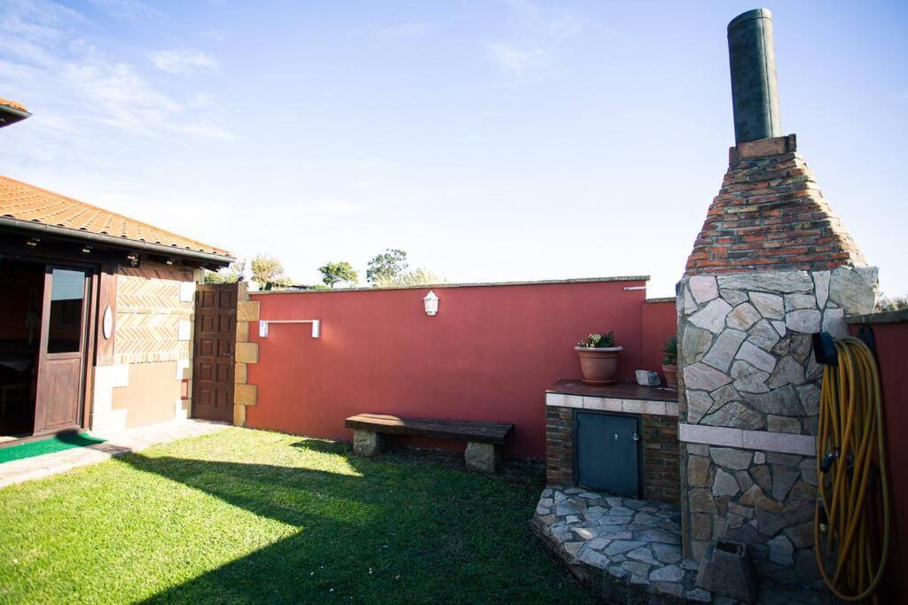 Casa Independiente Con Chimena, Jardin Y Barbacoa Santender Kültér fotó
